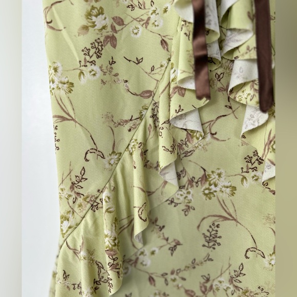 Y2K Mourices Green & Brown Tank Top - Picture 3 of 11